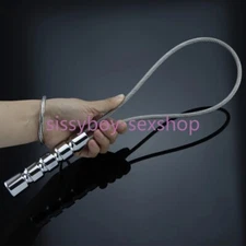 Metal Steel Slave Whip Slave for Men Woman Flogger Paddle Restraints Whip