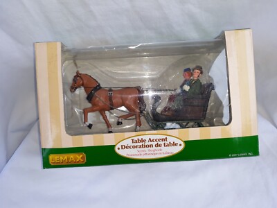 Lemax 2007 Scenic Sleighride Village Collection #73633 Table Accents Collectible