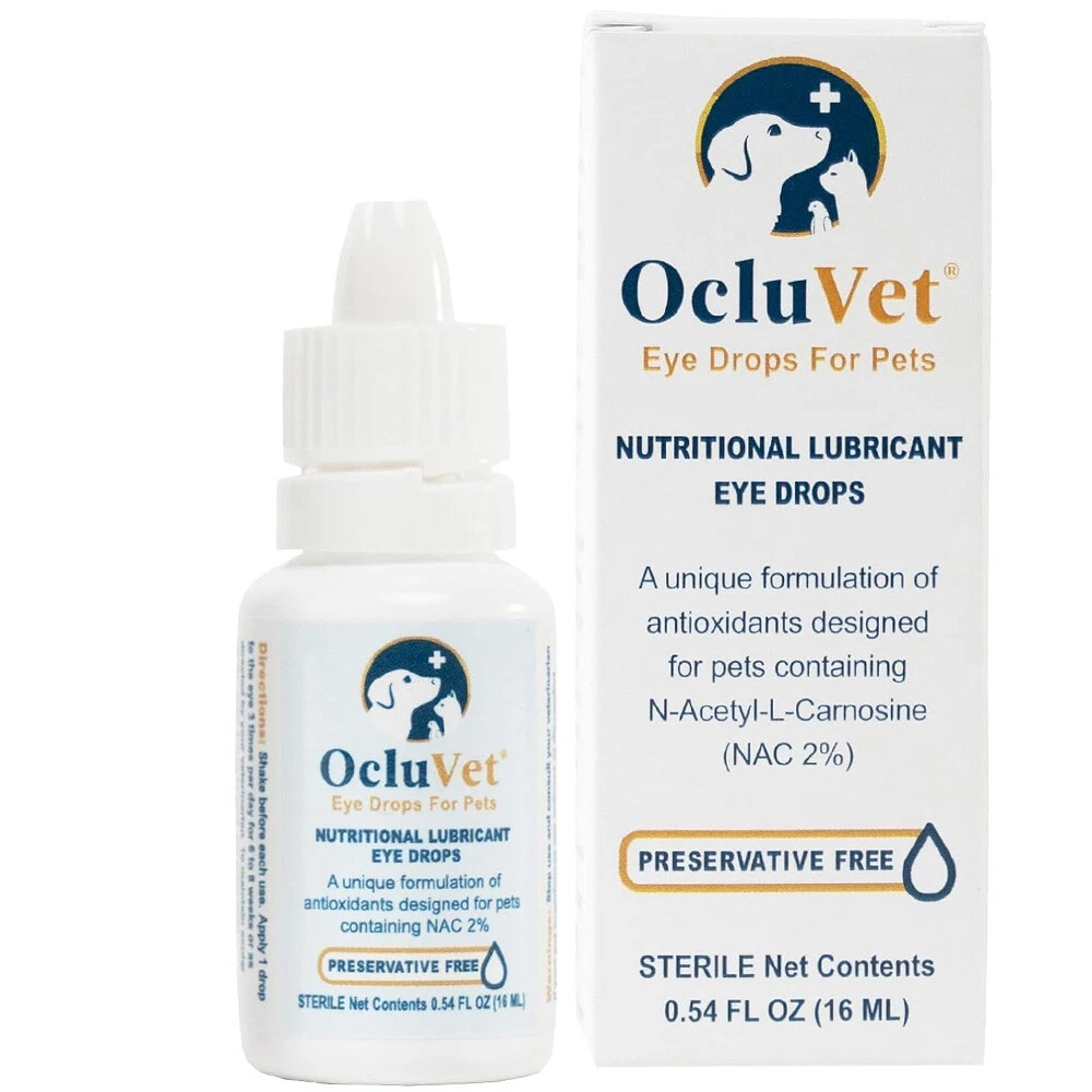 OcluVet Eye Drops for Pets - Scientifically Formulated Patented and 15ml