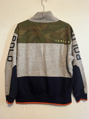 Polo Ralph Lauren Terrain Trans-Alaskan Expedition Funnel Neck Pullover Large L - Picture 2 of 6
