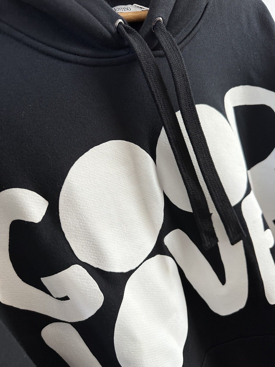 パーカー・フーディ Valentino Garavani Sweatshirt NW Valentino Garavani Logo Hoodie Sweater Good Lover print