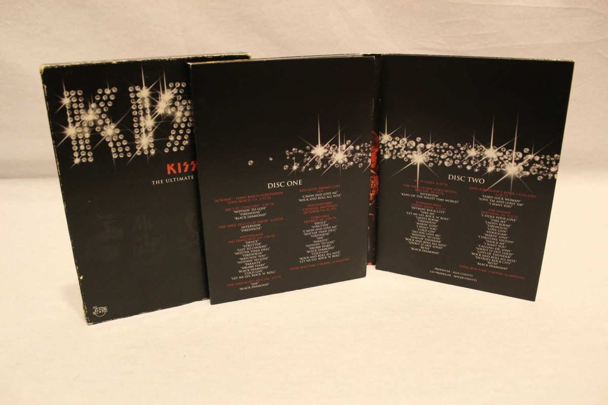 KISS - Kissology Vol. 1 1974-1977 (2 DVDs and booklet only