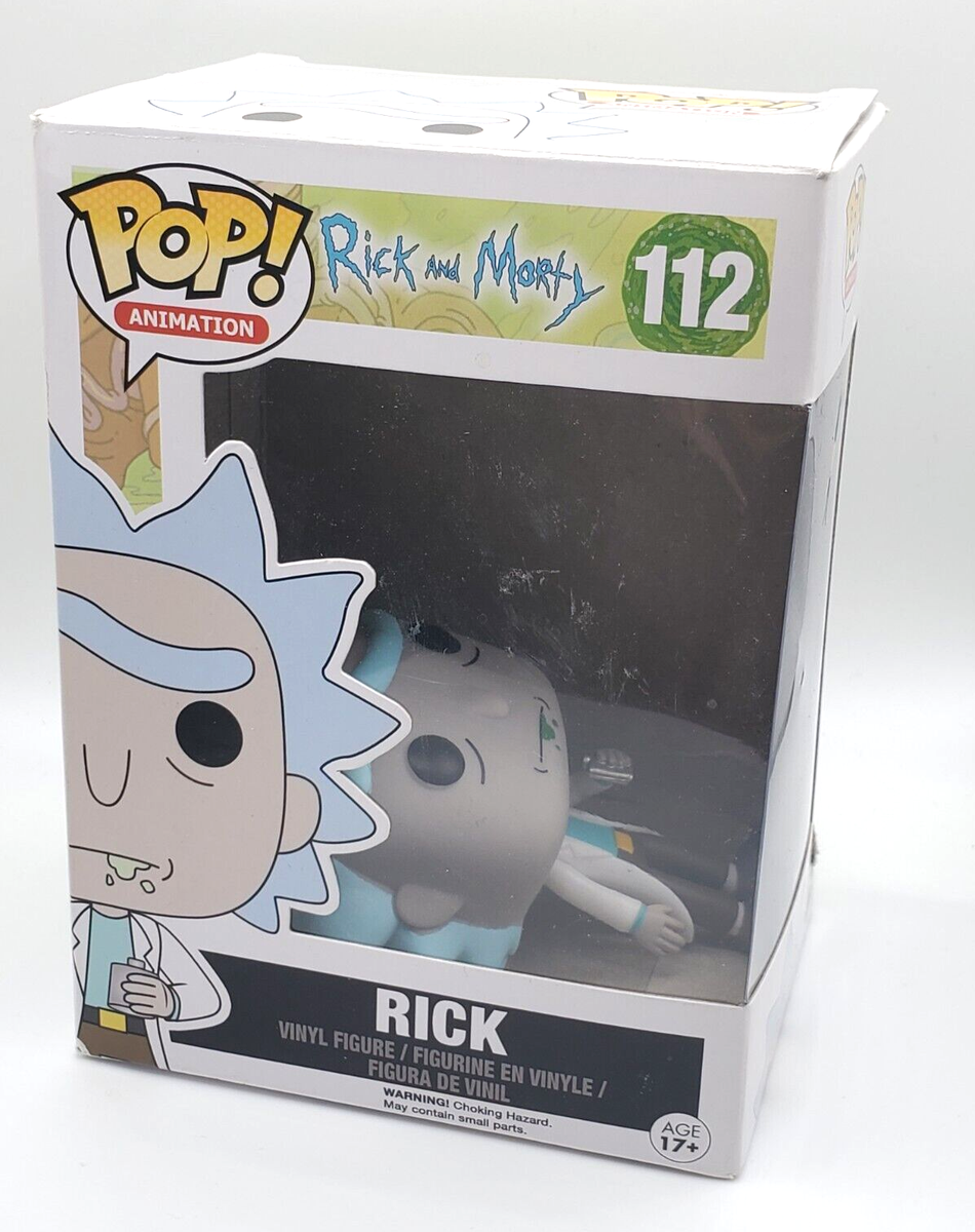 Funko Pop! Animation Rick and Morty - RICK #112 Vinyl Figure Loose