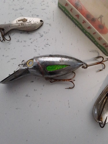 Antique Vintage Fishing Lure Lot Tackle Box Find - Picture 13 of 24
