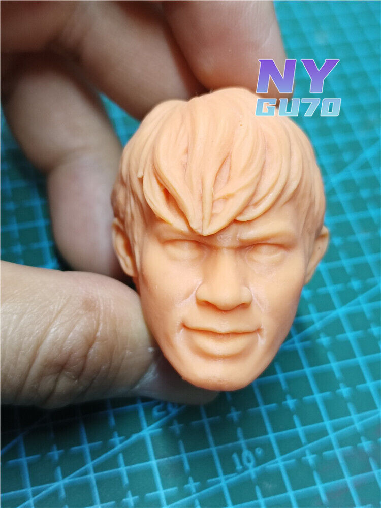 1:6 Tony Jaa Boxer star Head Sculpt Carved For 12