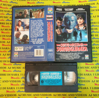 VHS * Film UNTER MAXIMALER ÜBERWACHUNG Joan Chen Rutger Hauer Rogers (F270) *