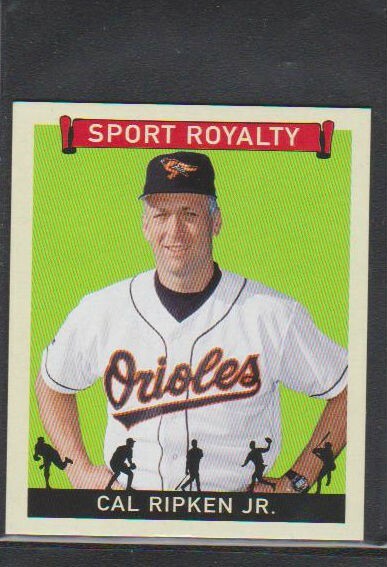 2007 UPPER DECK GOUDEY SPORT ROYALTY SR-CR MINI CAL RIPKEN JR ORIOLES SP NM COND