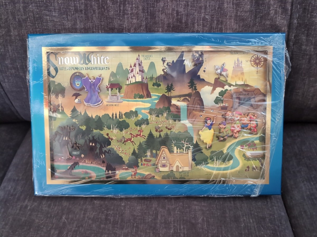 D23 Expo 2024 MOG Exclusive Disney Maps Snow White Seven