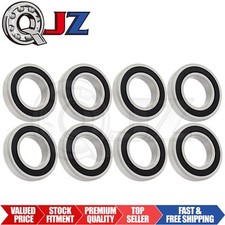 Qty.8 6211-2RS Radial/Deep Groove Ball Bearing 55mm ID x 100mm OD x 21mm W