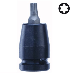 55 mm EMBOUT TORX T30 CARRE 1//2 DOUILLE TORX MALE COURT AU DETAIL