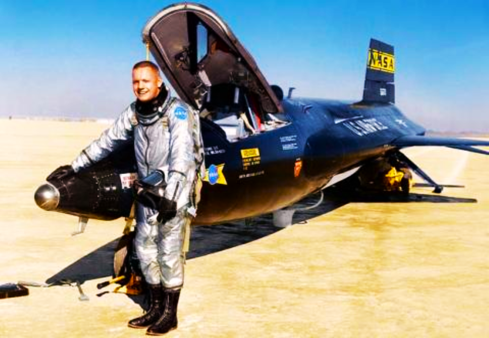 NEIL ARMSTRONG WITH X15 Photo 3"x5" eBay