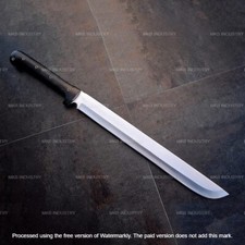 D2 Steel Sword Custom Sword - Hunting Sword Machete Knife With Sheath