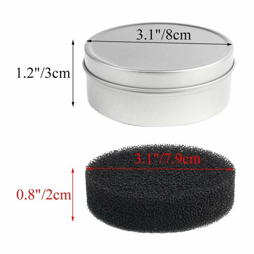 2PCS Eyeshadow Sponge Cleaner Shadow Switch Makeup Brush Color Remover Dry Clean - Picture 3 of 5