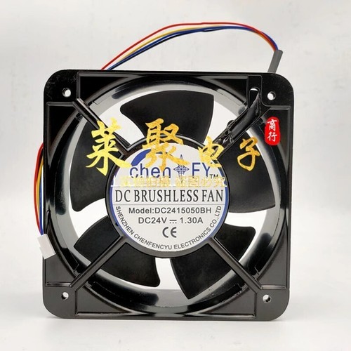 1PCS DC2415050BH 15050 DC24V 1.30A 15CM 4-Wire Large Airflow Cooling Fan #A6-41 - 第 1/4 張圖片