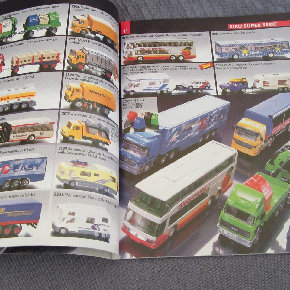 773B Siku Catalogo 1999 32 Pagine 11,5 X 14,7 CM - Immagine 3 di 4