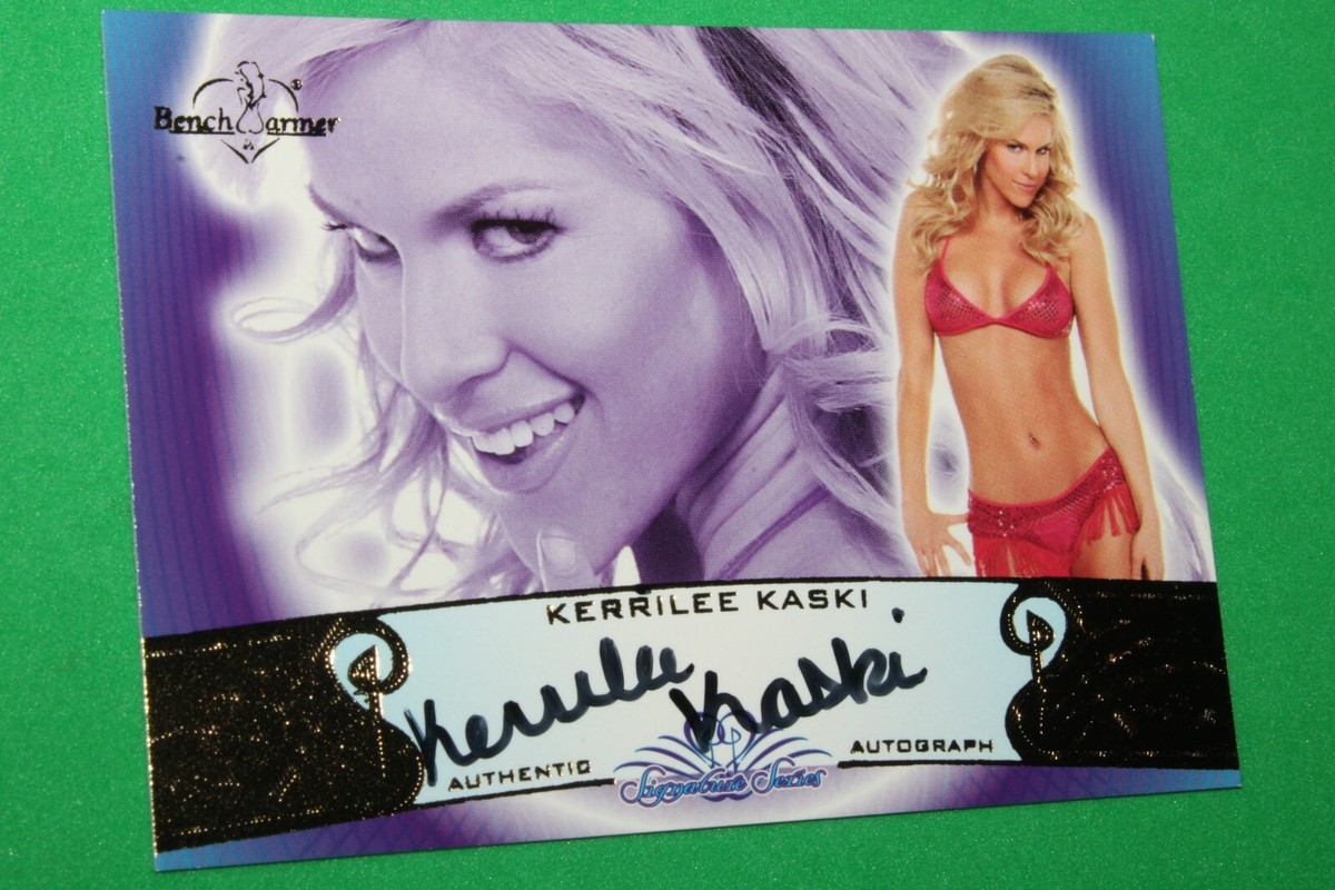 2010 BENCHWARMER SIGNATURE SERIES AUTO KERRILEE KASKI 54A