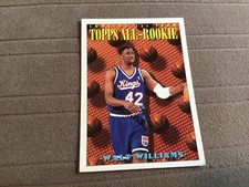 1992-93 Topps Basketball # 154 Walt Williams All Rookie 1st Team