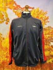 Umbro 1990's blue full zip Tracksuit Jacket. UK men's size Medium