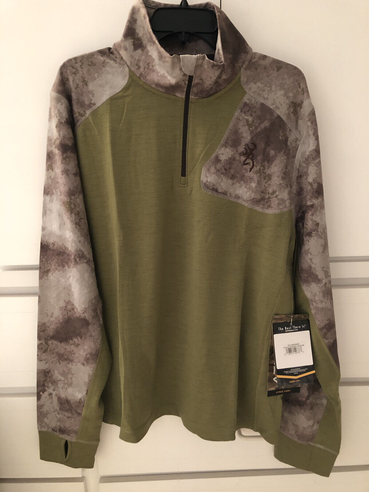 Browning 1/4 zip pullover camo NWT sz XXL | eBay