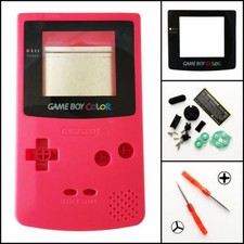 GBC Nintendo Game Boy Color Replacement Housing Shell Berry Screen Lens MINT NEW