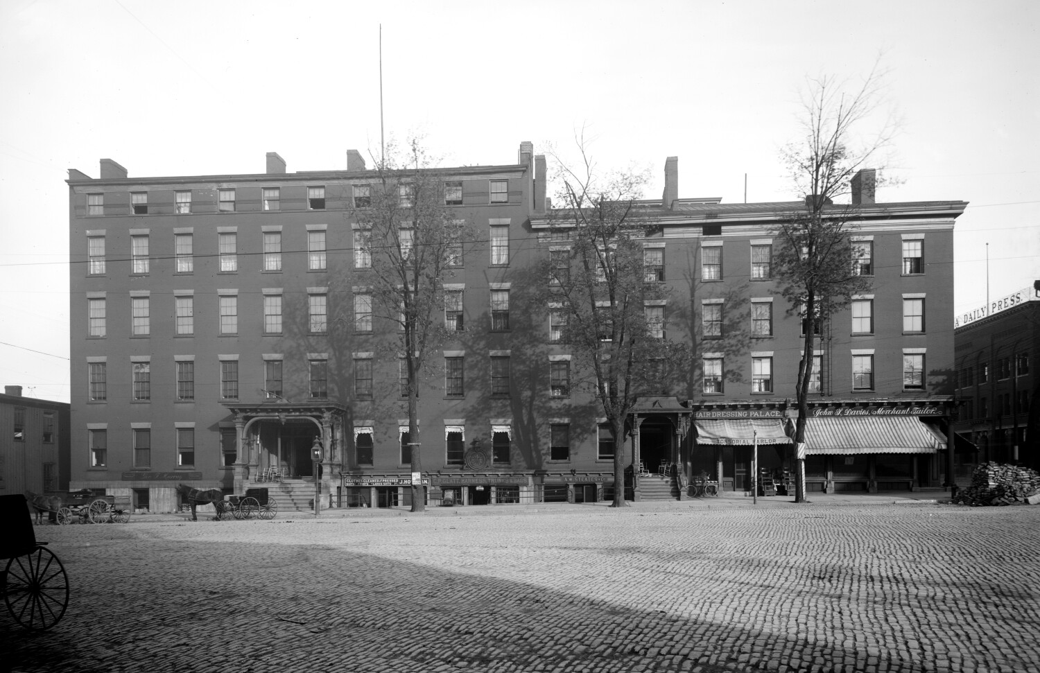 1900-1915 Baggs Hotel, Utica, New York Vintage Photograph 11