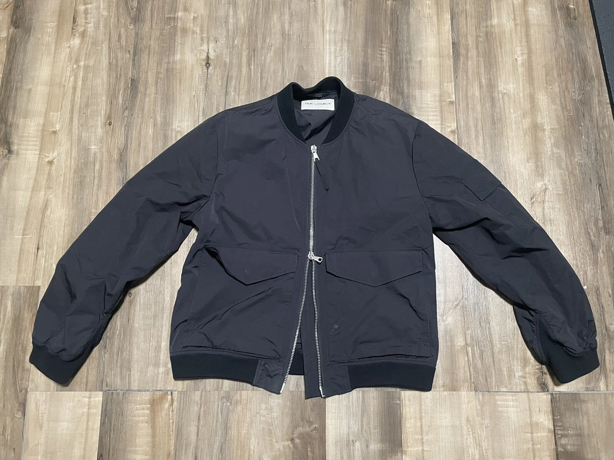 Our legacy Bomber Rain jacket SS-15 Black Wave | eBay