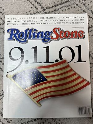 Rolling Stone 9.11.01 特別号 Vintage Rolling Stone 9/11/01 magazine | eBay