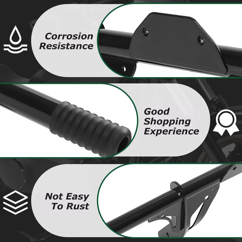 Barra de choque protectora del motor con control medio para Harley Dyna Street Bob FXDB 2006-2017 Foto 4 de 4