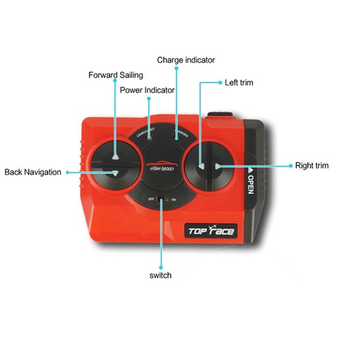 Remote Control Submarine Multi Directions Mini RC Submarine For Kids - Afbeelding 11 van 13