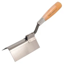 Kraft Tool Drywall Outside Corner Bullnose Trowel Stainless Steel Made in the US