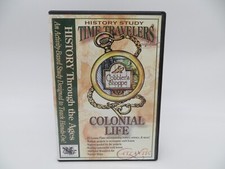 History Study Time-Travelers: COLONIAL LIFE PC/MAC Computer CD-ROM home school