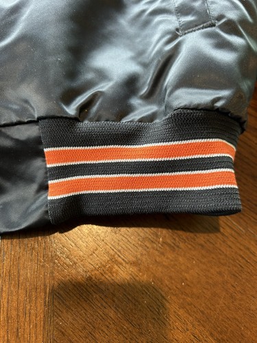 Giacca bomber vintage Baltimore Orioles taglia L cappotto baseball gesso anni 80 - Foto 9 di 14
