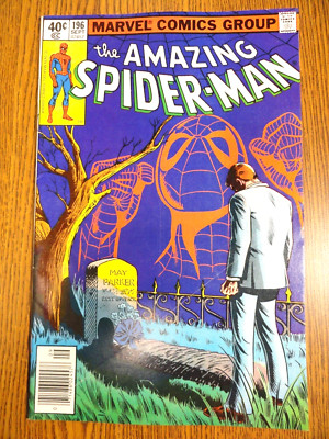 Wundervoll Spider-Man #196 Marv Wolfman Schlüssel 1st Debra Whitman Milgrom