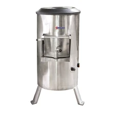 Omcan USA 20367 (PE-BR-0025) Elite Series Floor Model Potato Peeler, 55 lb Ca...