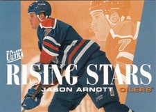 1995-96 Fleer Ultra Rising Stars #1- Jason Arnott-Oilers