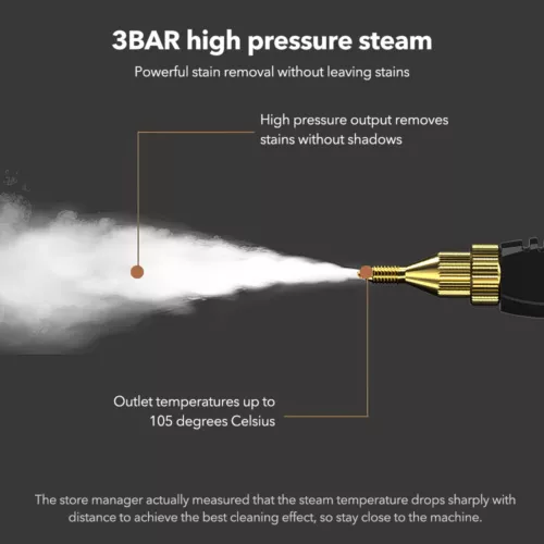 3800W Steam Cleaner Brush High Temperature Clean Pressure Steam Mechine AU Plug - Picture 10 of 17