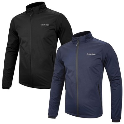 Calvin Klein Herren Full Zip Waterproof Jacke CK Golf Atmungsaktiv Stretch Winddicht