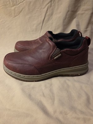 Redhead Cabelas Leather Moc Shoes Mens 10 M BONE DRY Brunette 4004450 NEW  