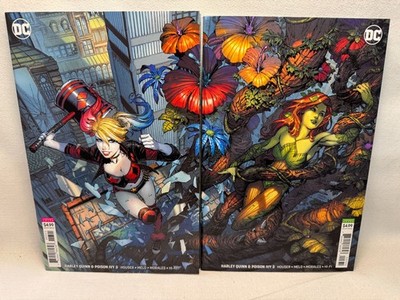 DC Harley Quinn & Poison Ivy #3 (of 6) Connecting Covers by (CA) David Finch