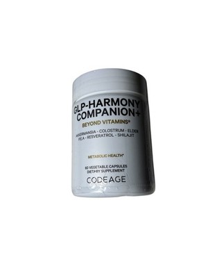Codeage G.L.P.-Harmony Companion + Beyond Vitamins, 60 Vegetable Capsules - NEW