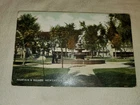 Fountain & Square Newcastle NB Vintage Postcard