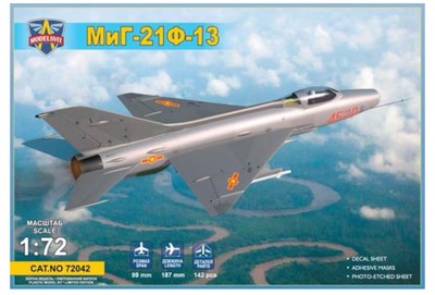 1/72 Modelsvit #72042 MiG-21F-13