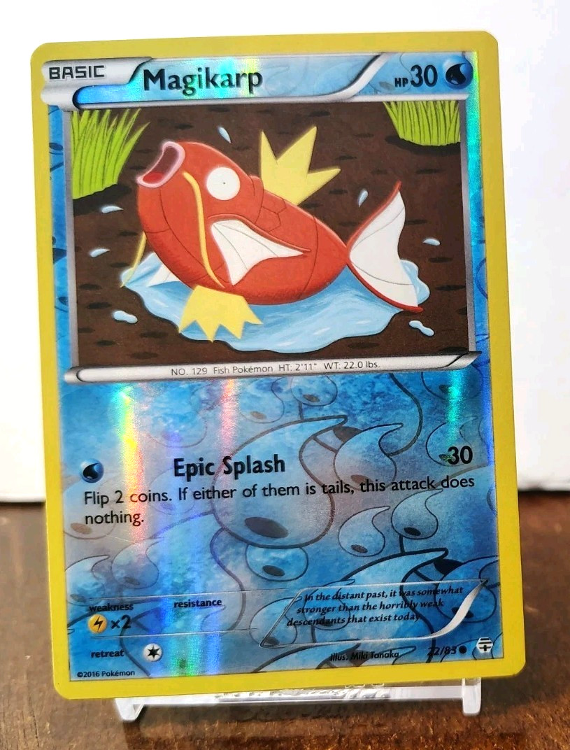POKEMON MAGIKARP 22/83 REVERSE HOLO GENERATIONS LP