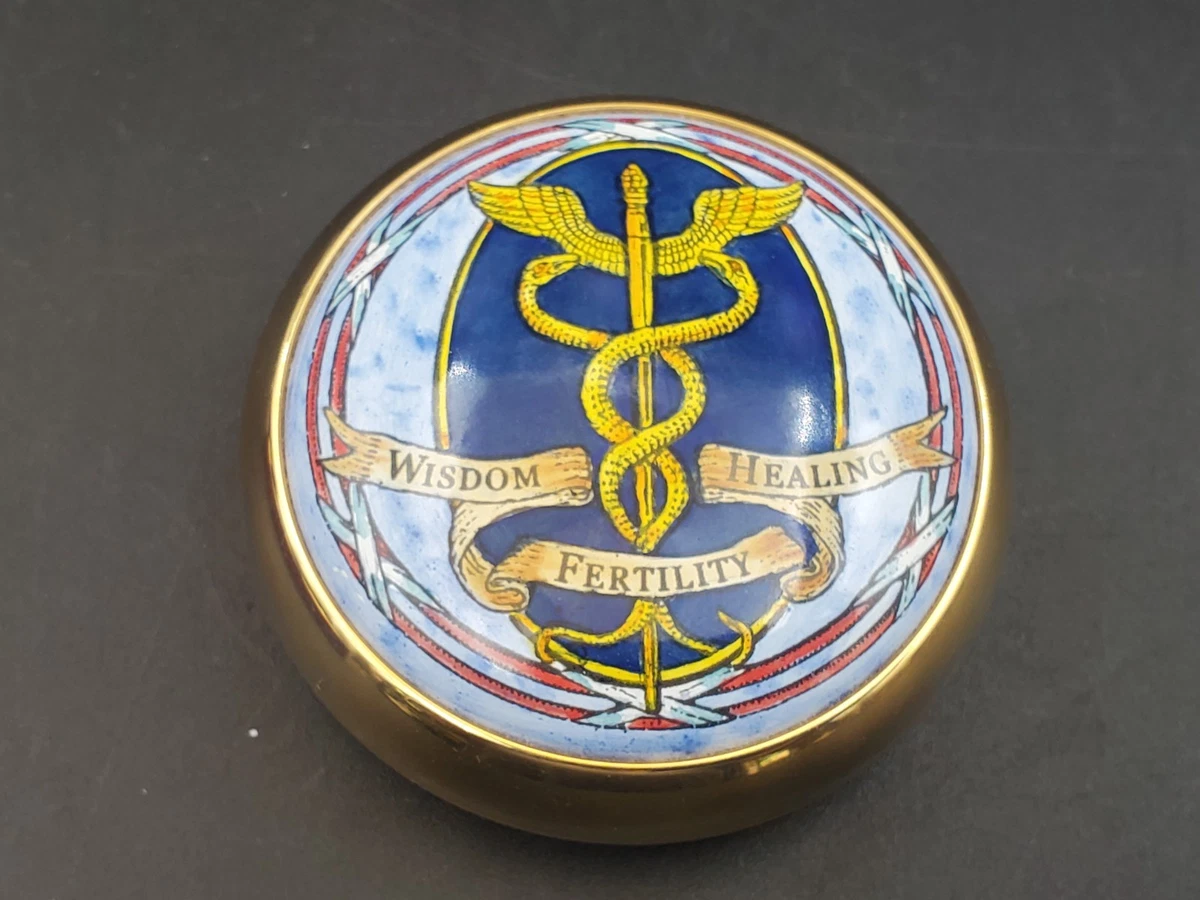 Staffordshire Enamel In Collectible Decorative Trinket Boxes for