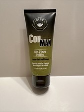 GIBS Con Man Hair Beard Pudding Leave In Conditioner 3.25 oz