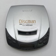 Sony Discman Portable CD Player Model D-191 - Tested Working