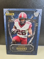 Kennedy Brooks 6/6 Weekend Warrior Chase #WW-31  2022 Wild Card Matte