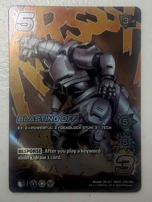Blasting Off Ultra-Rare-ALT -Godzilla Reign of Kaiju-Universus