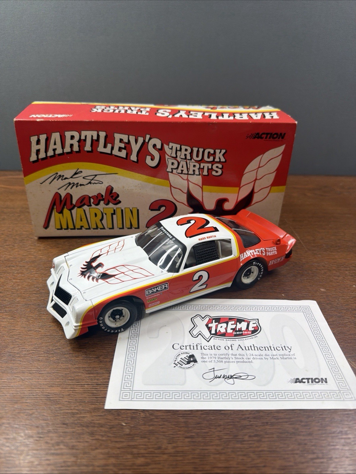 Mark Martin #2 Harleys Truck Parts 1979 Camaro Xtreme 1/24 Action Diecast