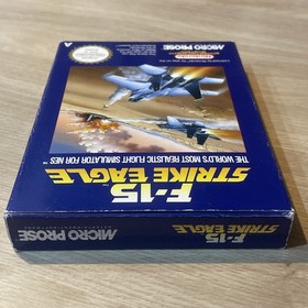 F-15 Strike Eagle - Nintendo NES Game Boxed w/ Manual PAL UK